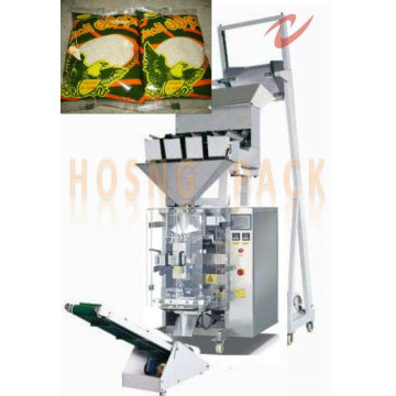 HS-398E Vertical sesame packing machine with four heads linear weigher